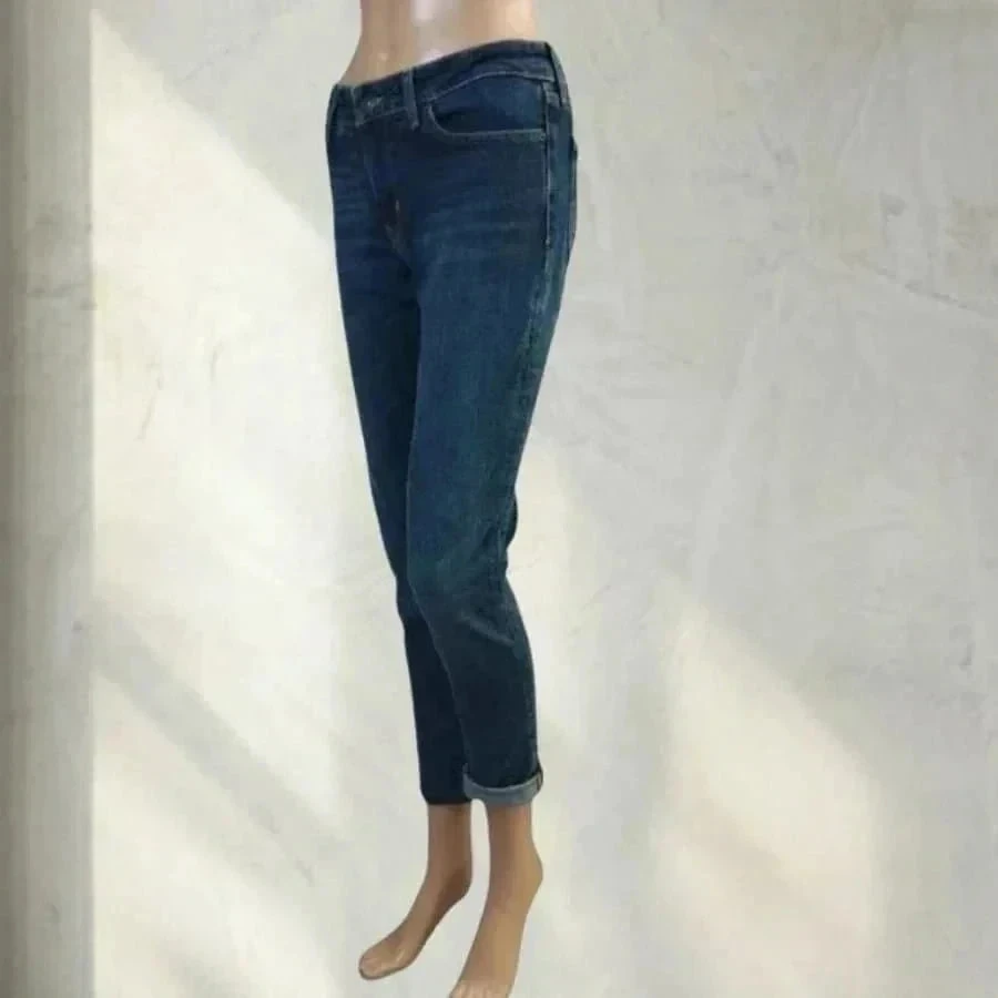 LEVI'S 711 qualidade crafted - corte skinny crop - cintura baixa - elástico - qualidade irrepreensível – photo 5